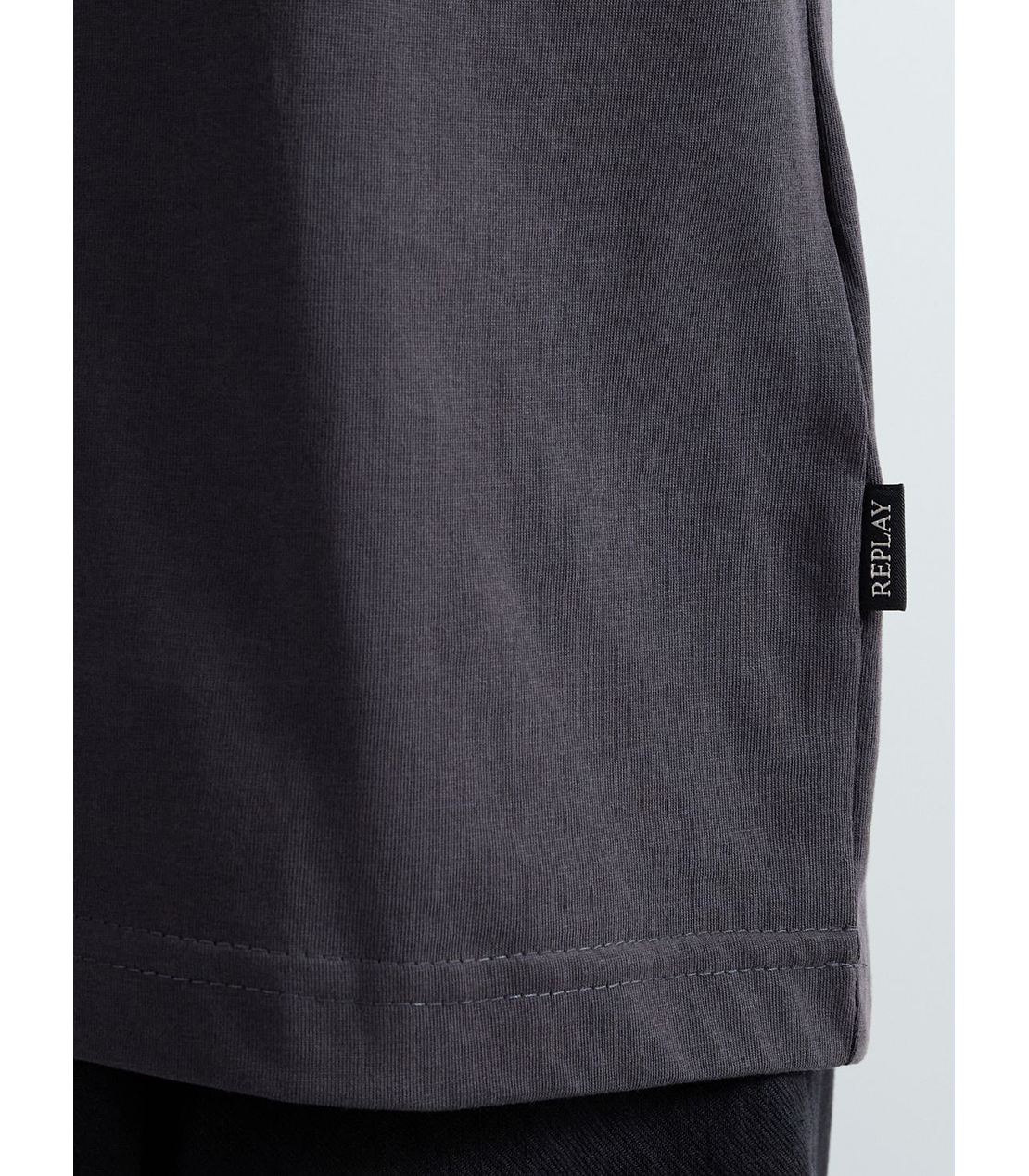 ベーシックジャージーロゴプリント Tシャツ 詳細画像 ダークグレー 6